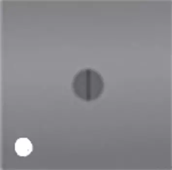 FD03111-CB Стандартный поворотный выключатель с лампой подсветки, хром FEDE