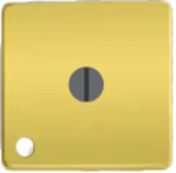 FD03131-OB Поворотный выключатель "с трех мест" с лампой подсветки, цвет Bright Gold FEDE