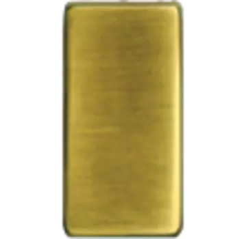 FD04311PB Клавиша для двухклавишных выключателей, цвет Bright Patina FEDE