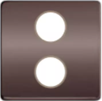 FD04316GR-A TV/SAT Монтажная плата для механизмов с двумя коннекторами бежевый, цвет Graphite FEDE