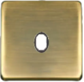 FD04320PM-M Монтаж. плата для выключателя тумблерного типа с 1 коннектором, цвет matt patina +чер. FEDE