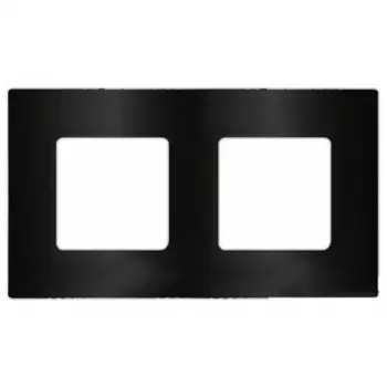 FD04402GR Декоративная вставка Belle Epoque Metal graphite 2-постовая Fede