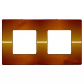 FD04402OB Декоративная вставка Belle Epoque Metal bright gold 2-постовая Fede