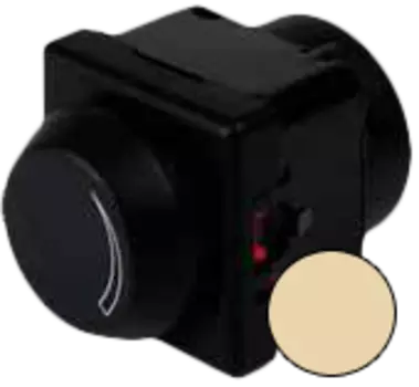 FD16338-A Светорегулятор, цвет Черный FEDE