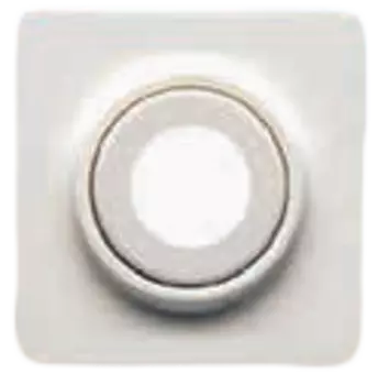 FD17763 Клавиша широкая для механизмов управления с ключем, цвет Белый FEDE