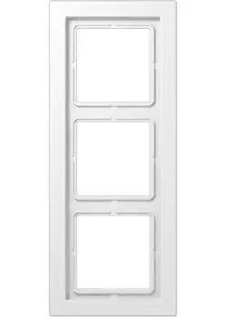 FD983WW Рамка FD Design Белый 3-постовая Jung