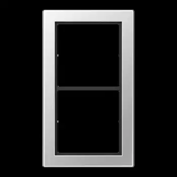 FDAL2982 Рамка FD Design Алюминий 2-постовая Jung