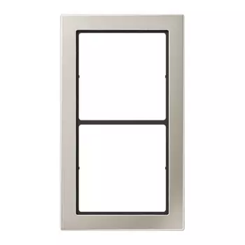 FDES2982 Рамка FD Design Сталь Edelstahl 2-постовая Jung