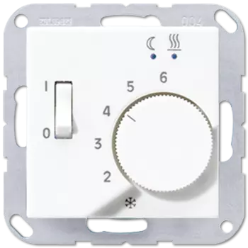 FTRA231WW А 500 Белый Регулятор теплого пола, 10(4)А Jung A серия