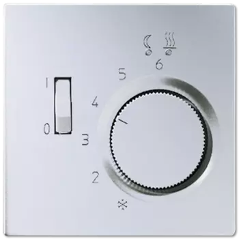 FTRAL231 LS 990 Алюминий Регулятор теплого пола, 10(4)А Jung LS серия