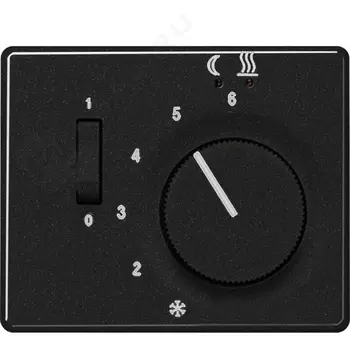 FTRSL231SW SL 500 Черный Регулятор теплого пола, 10(4)А Jung