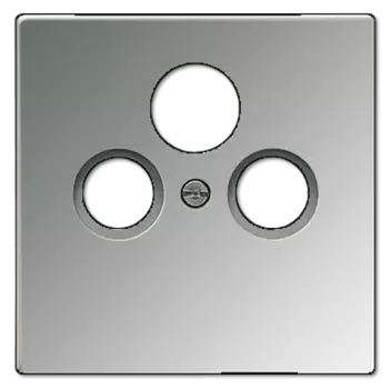 GCR2990SAT LS 990 Блестящий хром Накладка TV-FM-SAT розетки Jung LS серия