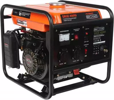 Генератор Patriot Max Power SRGE 4000i 3.5кВт