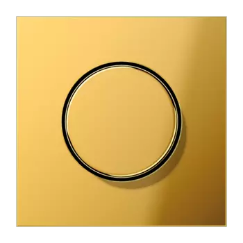 GO1940 LS 990 Блеск золота Jung LS 990 золото накладка светорегулятора поворотного LS серия