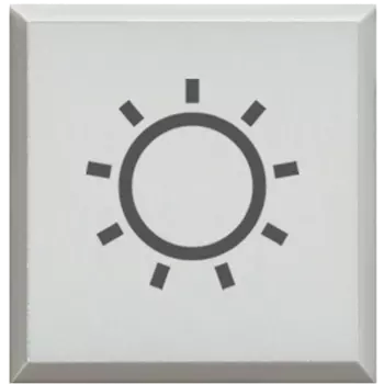 H4920BLA Axolute Сменные клавиши с символами для кнопок с подсветкой HD-4038LA/Лампа Bticino