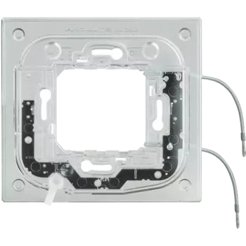 HA4702X Axolute Суппорт с подсветкой (на винтах) для рамок прямоугольной формы на 2 модуля Bticino