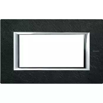 HA4804RLV Рамка Axolute Квадрат Ардезия 4 модуля Bticino