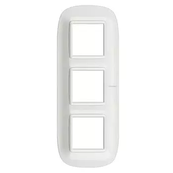 HB4802M3HD Рамка Axolute Овал Белый 2+2+2 модулей Bticino