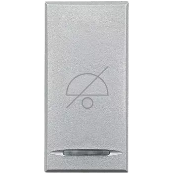 HC4915DD Axolute Клавиша Не беспок 1м алюм Bticino