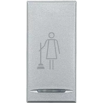 HC4915MR Axolute Клавиша Уберит комн 1м алюм Bticino