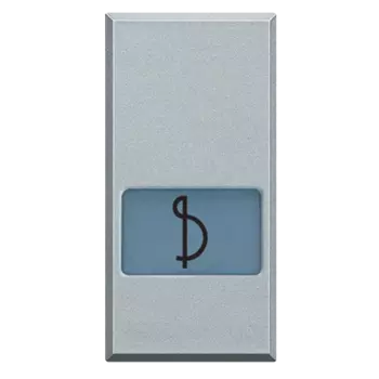 HC4921LG Axolute Клавиши с подсвечиваемыми символами для выключатель в дизайне AXIAL - 1 модуль, музыка Bticino