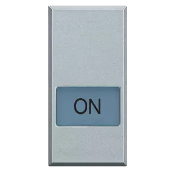 HC4921LM Axolute Клавиши с подсвечиваемыми символами для выключатель в дизайне AXIAL - 1 модуль, ON Bticino