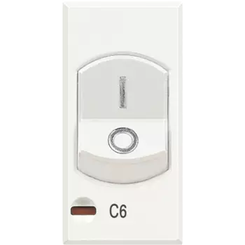 HD4301A6 Axolute Выключатель автоматический термомагнитный 6А белый