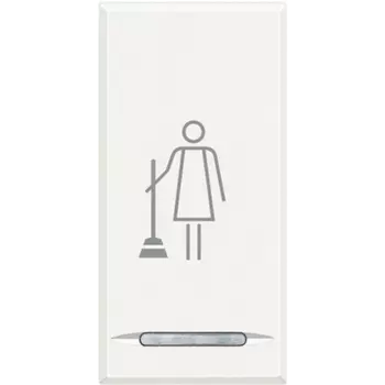 HD4915MR Axolute Клавиша Уберит комн 1м бел Bticino