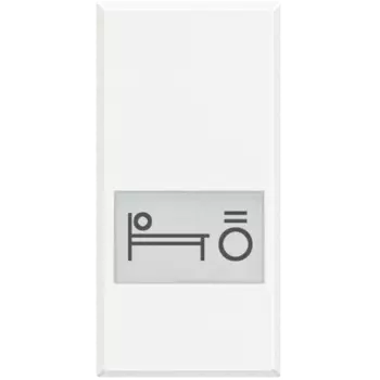 HD4921BL Axolute Клавиша свет кроват 1м бел Bticino