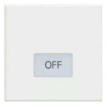 HD4921M2LN Axolute Клавиши с подсвечиваемыми символами для выключатель в дизайне AXIAL - 2 модуля, OFF Bticino