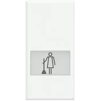 HD4921MR Axolute Клавиша Уберит комн 1м бел Bticino