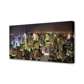 Холст Ночной Нью-Йорк Toplight 50х100х2см TL-H3007