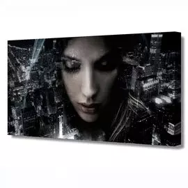 Холст Toplight Коллаж 100х150х3см TL-H3016