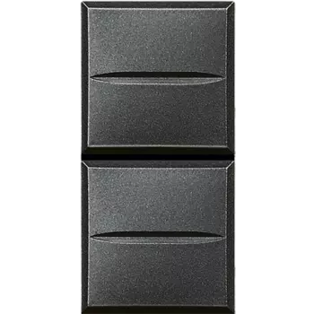 HS4036 Axolute Кнопка двойная 1Р (NO) + 1Р (NO) 10 А 250 В~ Bticino