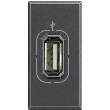 HS4285 Axolute USB разъем Bticino