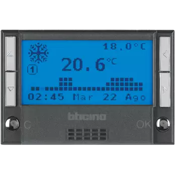 HS4451 Axolute Электронный программируемый термостат Bticino