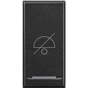 HS4915DD Axolute Клавиша Не беспок 1м антрац Bticino