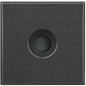 HS4954 Axolute Заглушка с выходным отверстием 9 мм, с 2 коннекторами для организации небольшой распайки Bticino