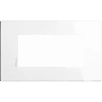 HW4804HD Рамка Axolute Air Белый 4 модуля Bticino