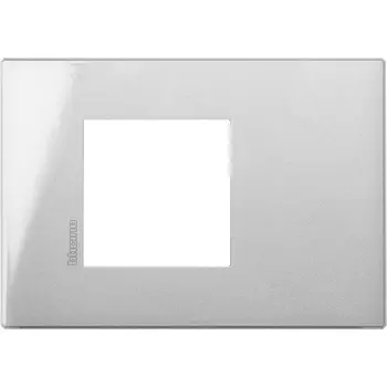 HW4819HC Рамка Axolute Air Алюминий 2 модуля Bticino