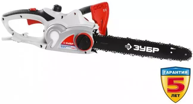 Электрическая цепная пила Зубр ЗЦП-2001-02 2000Вт дл.шин.:16" (40cm)