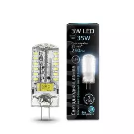 Капсульная светодиодная лампа Gauss G4 12V 3W 2700K 207707103