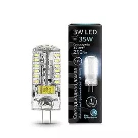 Капсульная светодиодная лампа Gauss G4 12V 3W 4100K 207707203