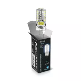 Капсульная светодиодная лампа Gauss G4 AC150-265V 3W 4100K 107707203