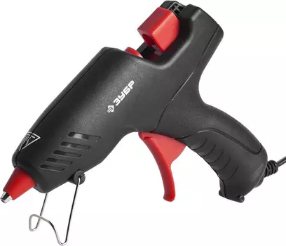 Клеевой пистолет Зубр 06850-55-12_z02 40Вт темп.193С стерж.:12мм