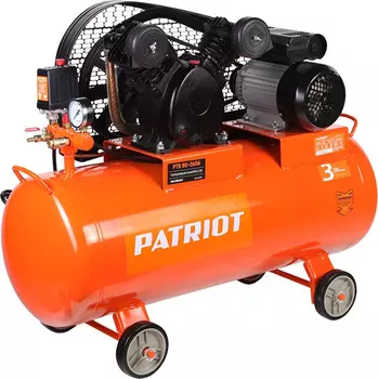 Компрессор поршневой Patriot PTR 80-260A масляный 260л/мин 80л 1800Вт оранжевый