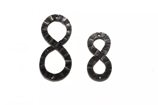 Кованая цифра 8 15 см Covali