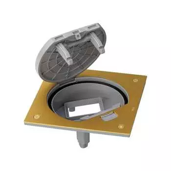 KSE0-23-71 Влагостойкая основа на 1 механизм K45 (пустышка), IP66, латунь Simon Connect