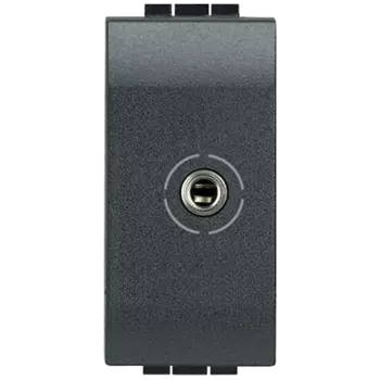 L4280 Разъем Аудио Jack 3,5 цвет антрацит Bticino