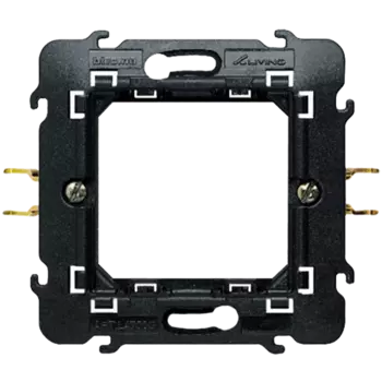 L4702G Living суппорт 2 модуля с клипсами Bticino